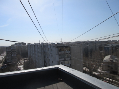Провода на крыше