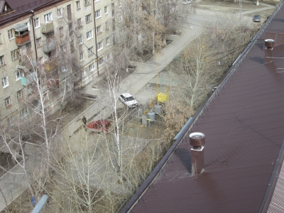 Провода на крыше