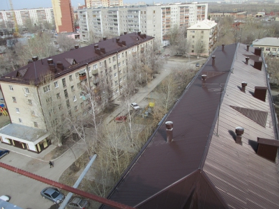 Провода на крыше