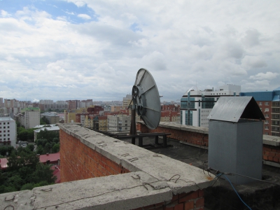 Тарелки, эфирки, кабели и небо