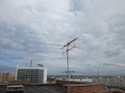Тарелки, эфирки, кабели и небо
