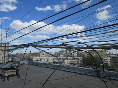 Тарелки, эфирки, кабели и небо