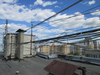 Тарелки, эфирки, кабели и небо