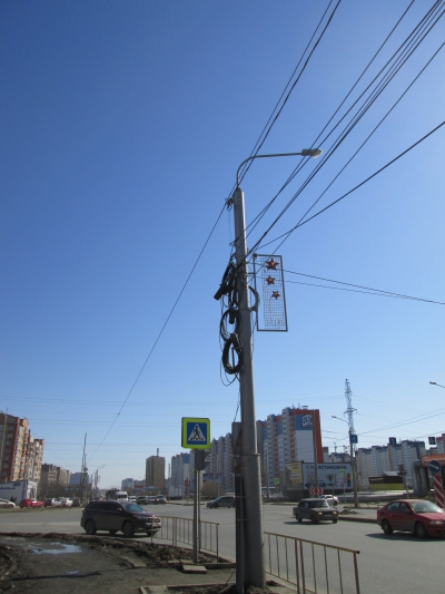 Столбы и муфты
