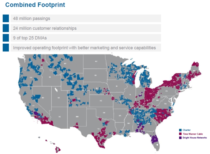 M&A: в США объединяются Charter Communications и Time Warner Cable