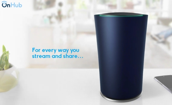 Google представила OnHub - "умный" домашний Wi-Fi-роутер за 199 долларов