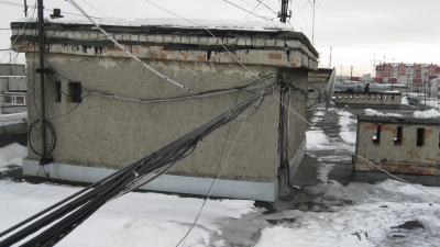 И снова безобразия на крышах