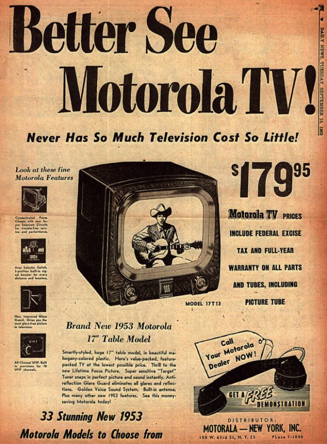 Таймалайн: Motorola