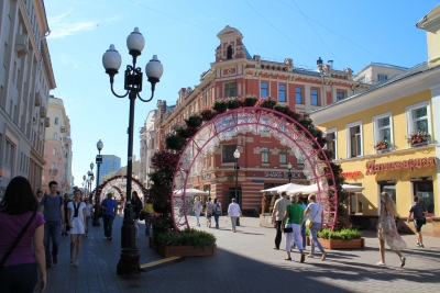 Москва. Взгляд туриста-кабельщика