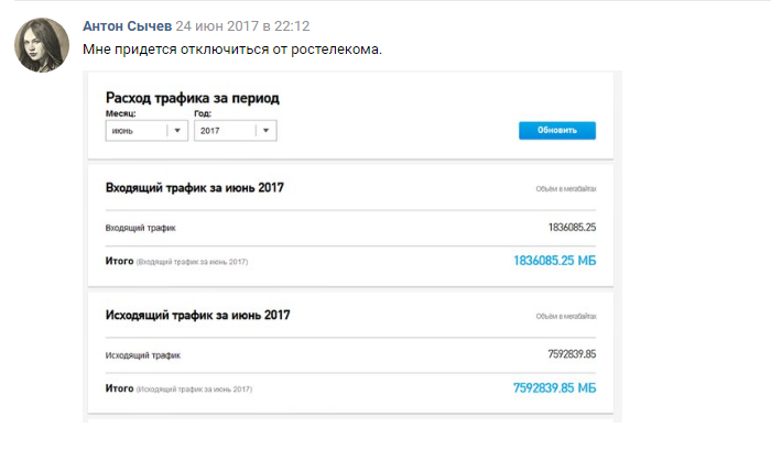 Лимит на безлимит