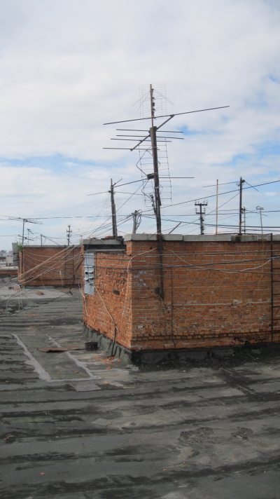 Стандартные городские крыши
