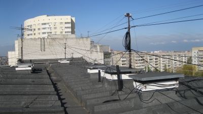 Крыши. Осенняя фотозарисовка