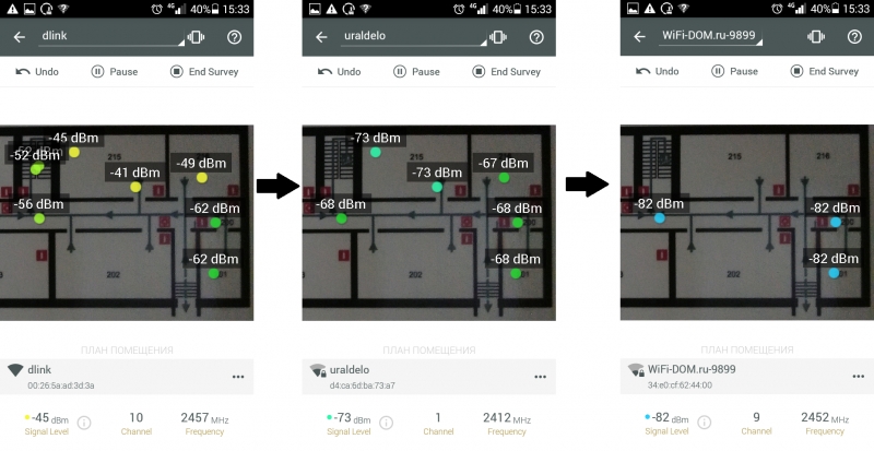 Обзор анализаторов Wi-Fi-покрытия для Android, часть 1