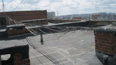 Стандартные городские крыши