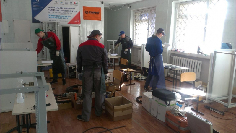 О том как проходят чемпионаты по монтажу кабельных систем среди студентов