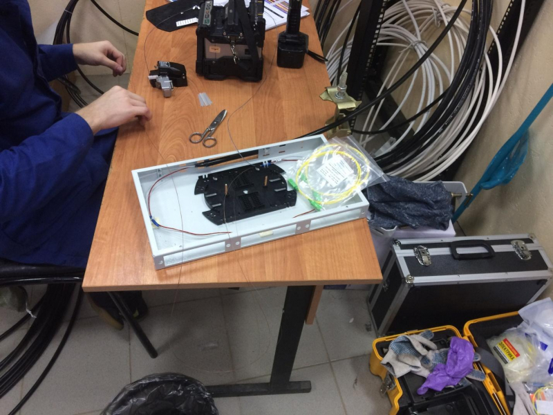 О том как проходят чемпионаты по монтажу кабельных систем среди студентов