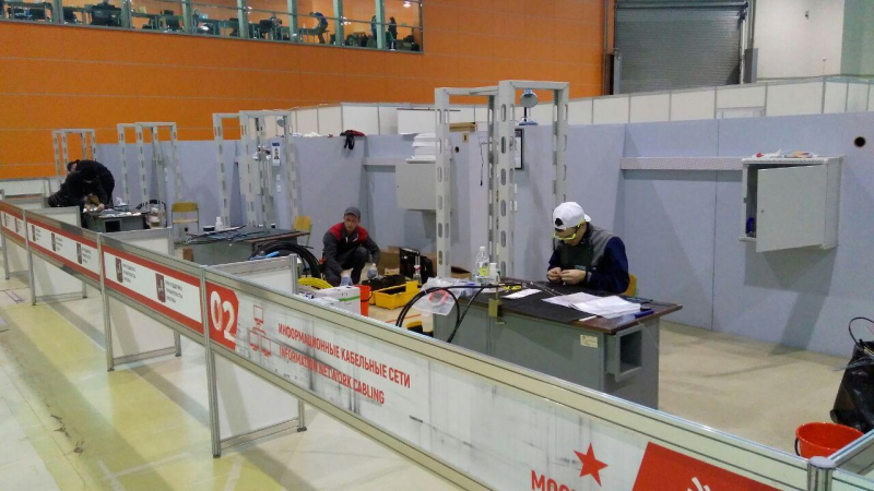 О том как проходят чемпионаты по монтажу кабельных систем среди студентов
