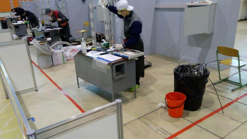 О том как проходят чемпионаты по монтажу кабельных систем среди студентов