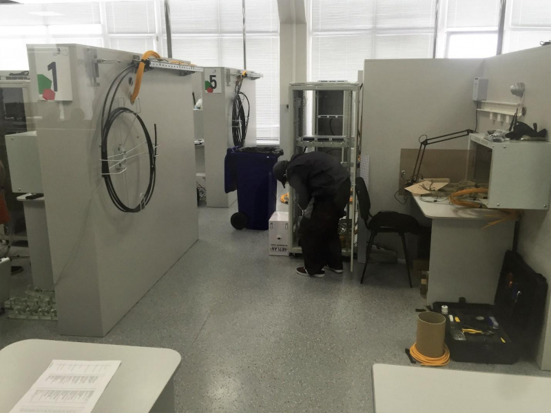 О том как проходят чемпионаты по монтажу кабельных систем среди студентов