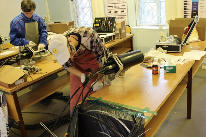 О том как проходят чемпионаты по монтажу кабельных систем среди студентов