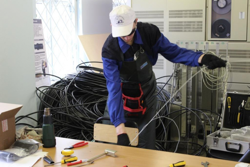 О том как проходят чемпионаты по монтажу кабельных систем среди студентов