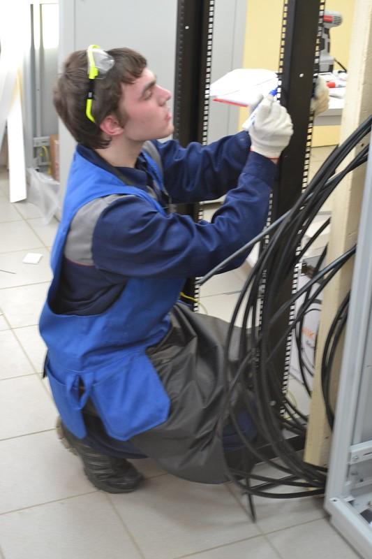 О том как проходят чемпионаты по монтажу кабельных систем среди студентов