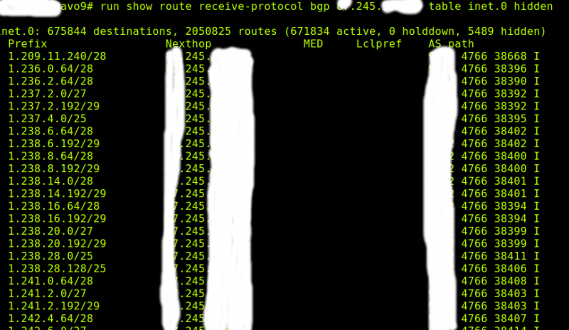 История одного BGP hijack, или необходимо ли фильтровать full-view от аплинков