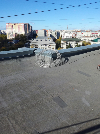 Осенняя крыша