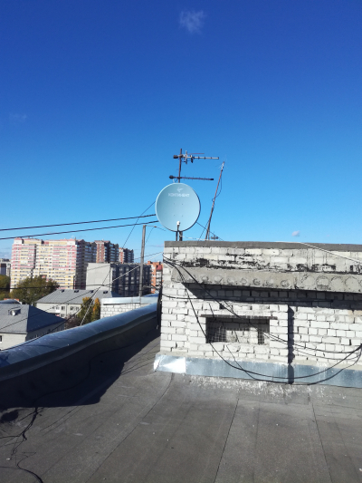 Осенняя крыша