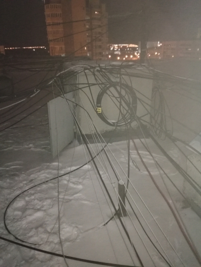 Ночная крыша
