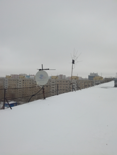 Зимняя крыша