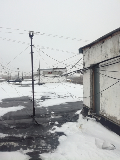 Зимняя крыша