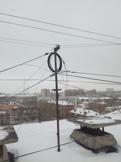 Зимняя крыша