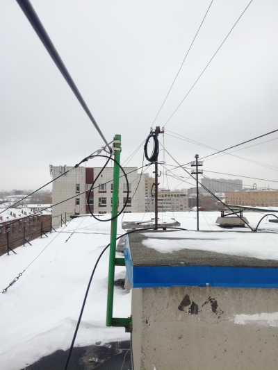 Зимняя крыша
