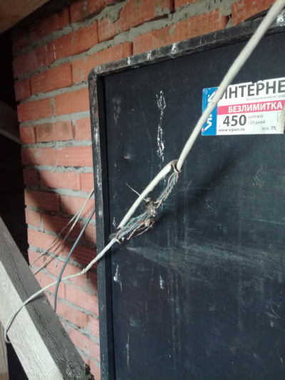 Рабочие будни монтажника