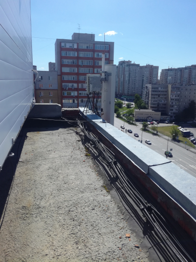 Базовая станция на крыше