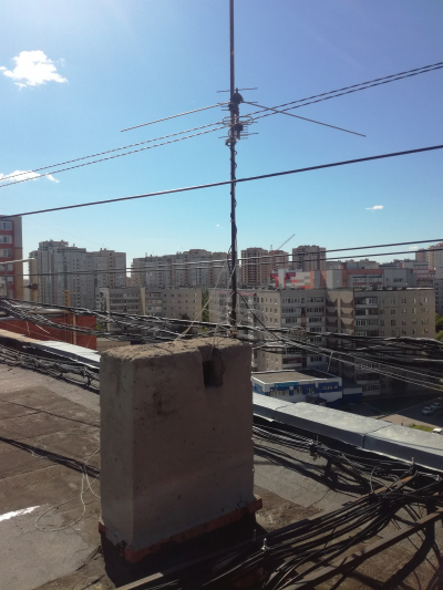 Базовая станция на крыше