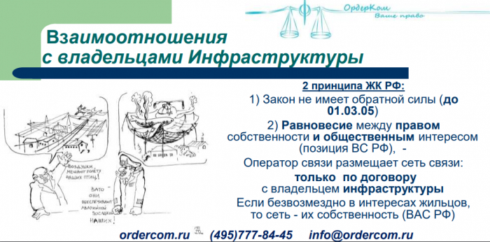 Риски деятельности операторов связи (доклад на КРОС-2019)