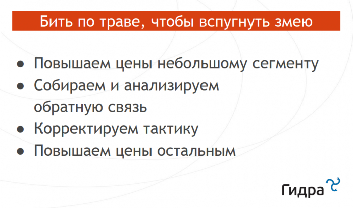 Повышаем цены с помощью китайских мудрецов (доклад на КРОС-2019)