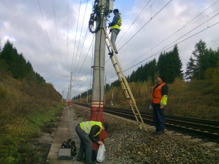 Применение тепловизоров на железной дороге Москва-Петербург