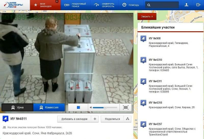Web-камеры на избирательных участках в 2012: такого раньше не бывало нигде