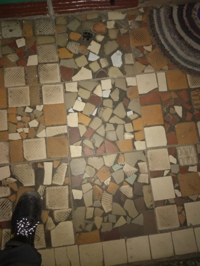 Подъездная плитка