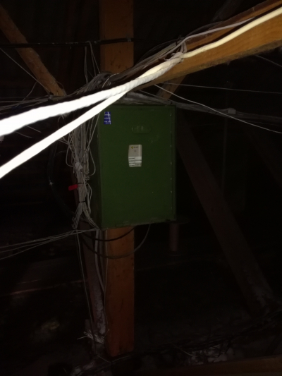 Чердак и последствия пожара