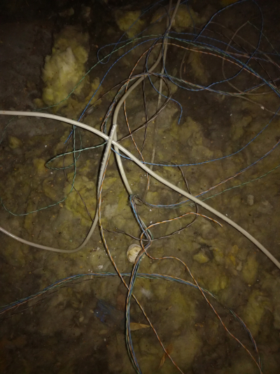 Чердак и последствия пожара