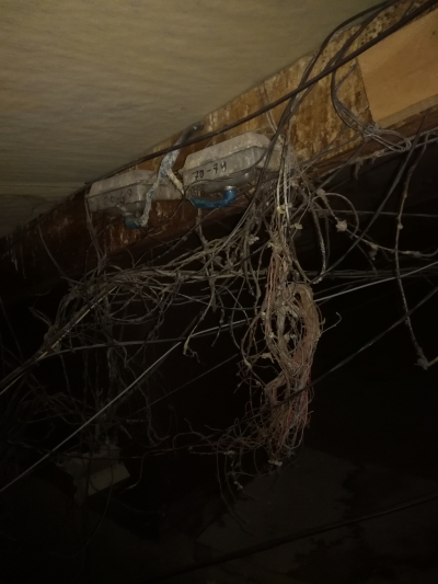 Чердак и последствия пожара