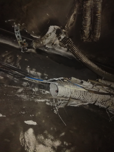 Чердак и последствия пожара