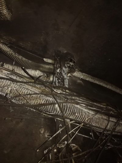 Чердак и последствия пожара