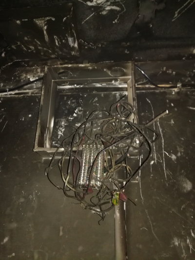 Чердак и последствия пожара