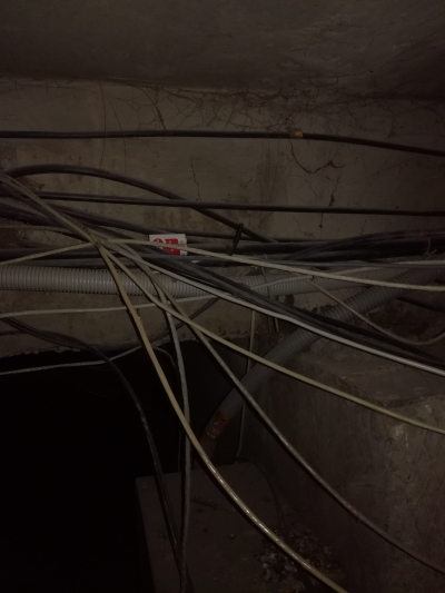 Чердак, витые, скрутки, телевидение