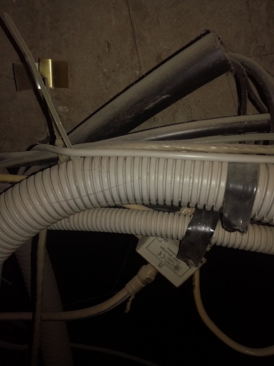 Чердак, витые, скрутки, телевидение